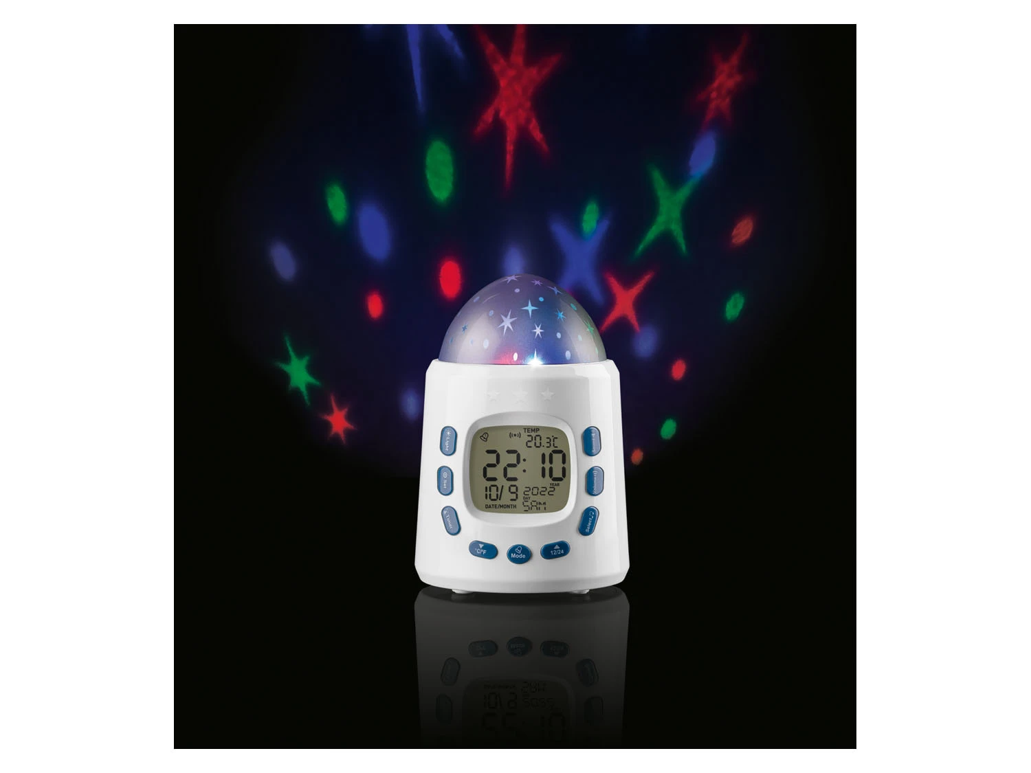 AURIOL® Wecker Mit Sternenprojektion, Mit 10 Melodien 5 AURIOL® Wecker Mit Sternenprojektion, Mit 10 Melodien – Bild 5