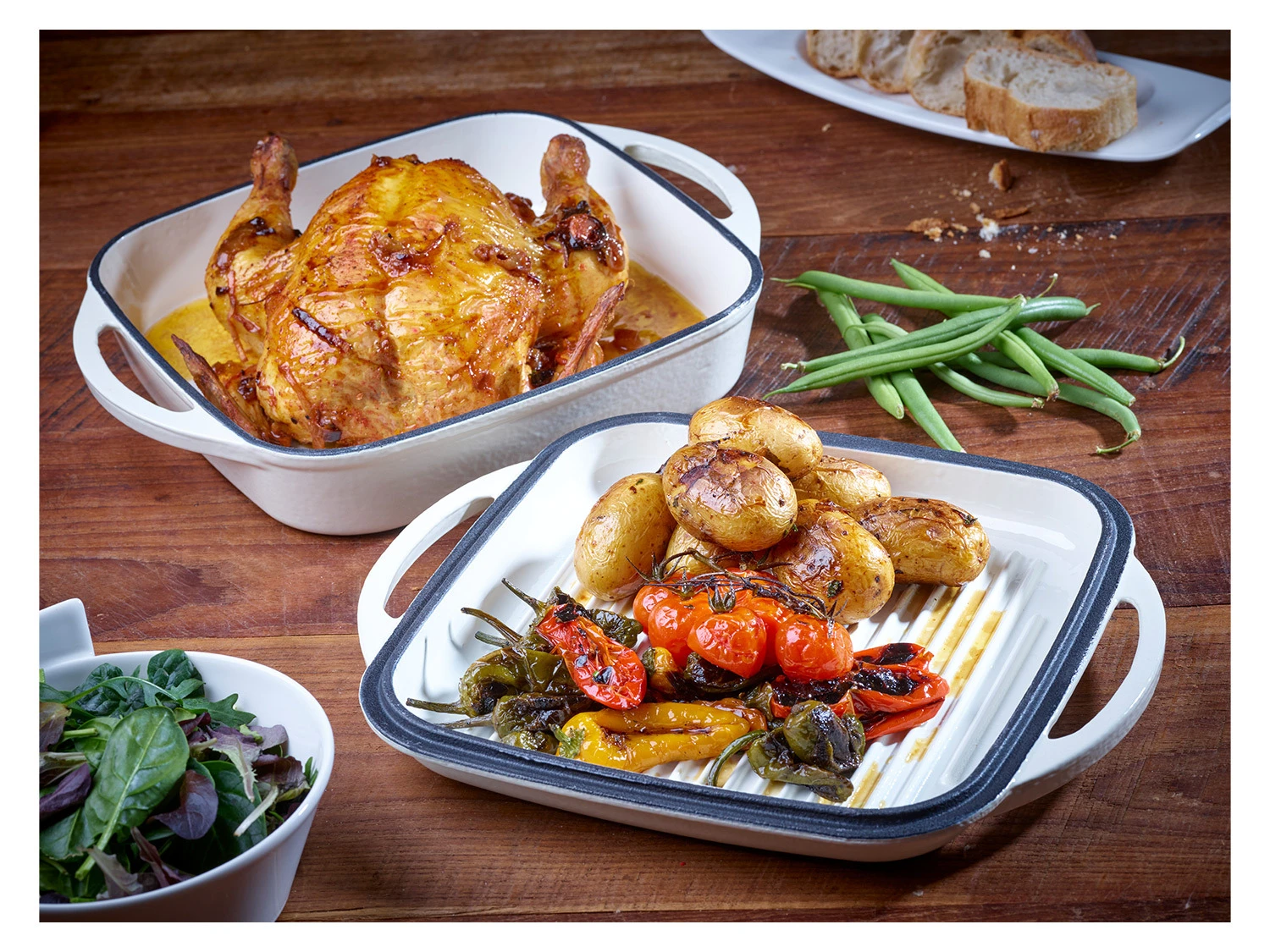 ECHTWERK 2 In 1 Set - Universalbräter Und Deckel Gusseisen 8 ECHTWERK 2 In 1 Set - Universalbräter Und Deckel Gusseisen – Bild 8