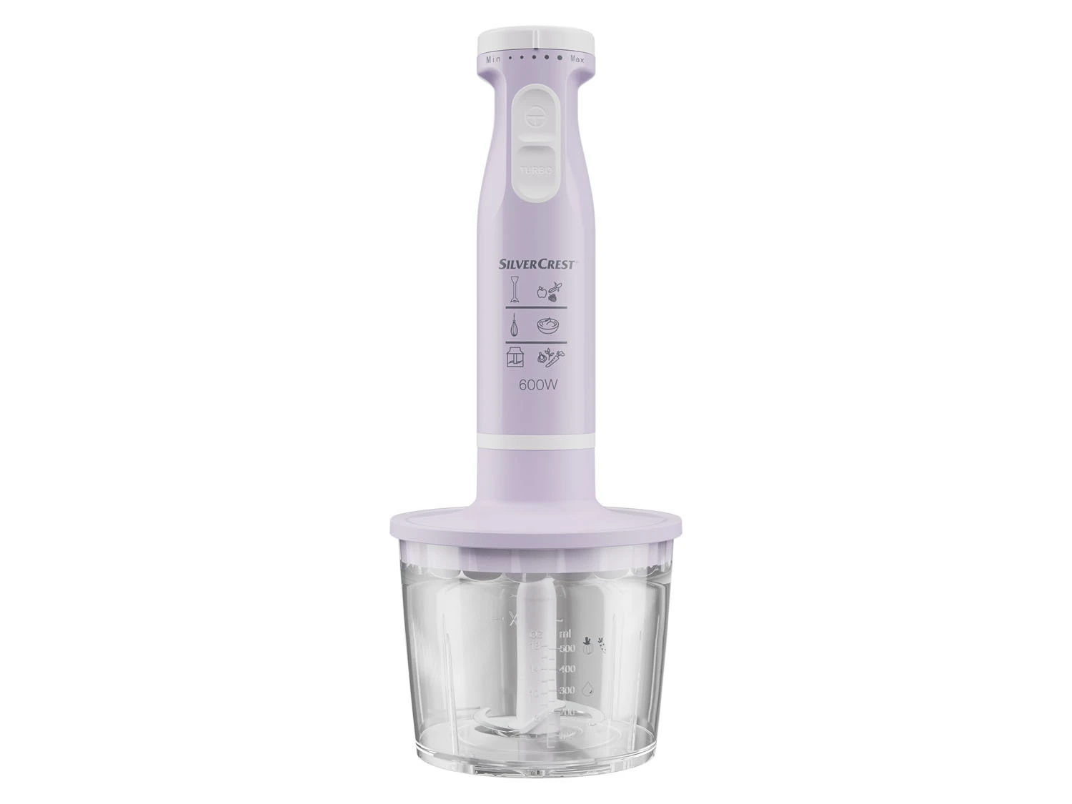 SILVERCREST® KITCHEN TOOLS Stabmixer Set SSMS 600 E6, 3-in-1: Mixen, Pürieren Und Zerkleinern 6 SILVERCREST® KITCHEN TOOLS Stabmixer Set SSMS 600 E6, 3-in-1: Mixen, Pürieren Und Zerkleinern – Bild 6