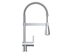 LIVARNO Home Spültischarmatur, Mit Spiralfeder / Gummischlauch