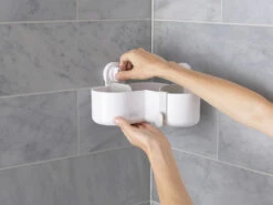 Joseph Joseph Duo Duschbehälter Eckenhalterung - Weiß -Kuchenwelt Verkauf gcp2f24213b90c84c75ac729d9df96dc1b6