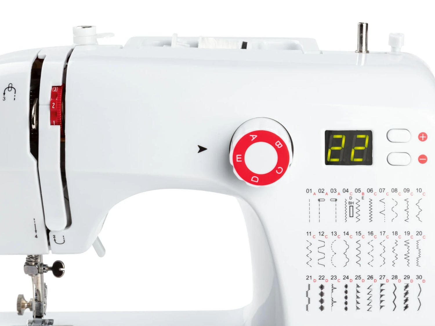 Ufesa Nähmaschine »SW3003 Performance«, Mit LCD-Display 4 Ufesa Nähmaschine »SW3003 Performance«, Mit LCD-Display – Bild 4