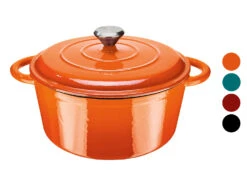 ERNESTO® Gusseisen-Topf, Ø 25,3 Cm