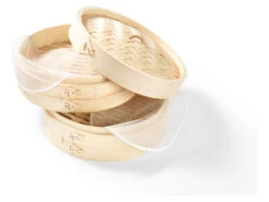 ERNESTO® Bambusdämpfer, ⌀ 25cm, Mit 2 Ebenen -Kuchenwelt Verkauf gcp364260da9bb647f1b539dc219bb4038a