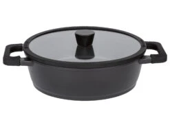 ERNESTO® Servierpfanne, Ø 28 Cm, Mit Glasdeckel, Granitoptik -Kuchenwelt Verkauf gcp3763d663de21422c8257df01137672eb