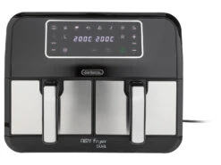 Ariete Airfryer Dual Metal, 2 Separate Körbe