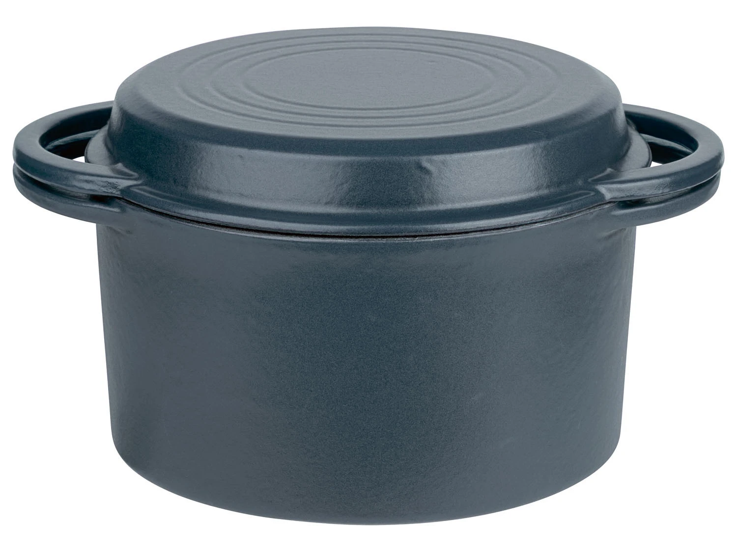 GSW Gusseisen Kochtopf, 2-in-1, Ø 21 Cm 6 GSW Gusseisen Kochtopf, 2-in-1, Ø 21 Cm – Bild 6