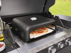 GRILLMEISTER Pizzaofen-Grillaufsatz, Mit Herausnehmbarem Pizzastein 10 GRILLMEISTER Pizzaofen-Grillaufsatz, Mit Herausnehmbarem Pizzastein -Kuchenwelt Verkauf gcp3eab1034d492432ab2673642f264c14c