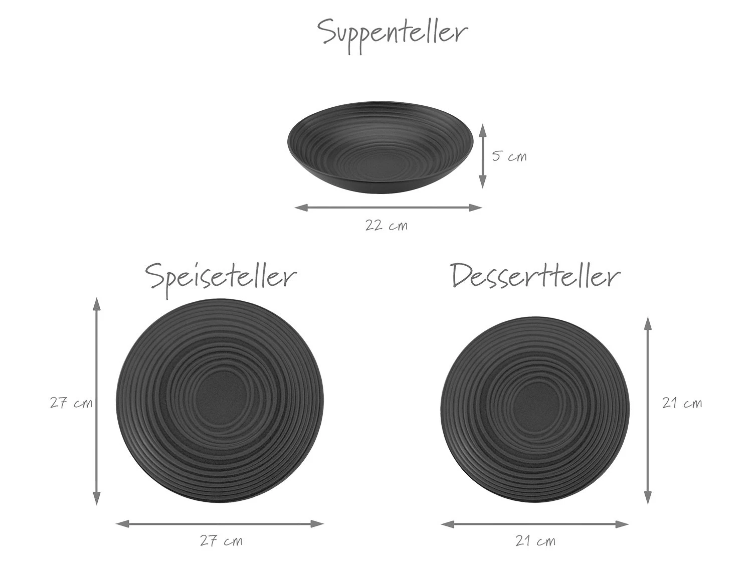 Creatable LAVA STONE ( ELEMENTS Collection ), Tafelservice 12 Teilig 7 Creatable LAVA STONE ( ELEMENTS Collection ), Tafelservice 12 Teilig – Bild 7