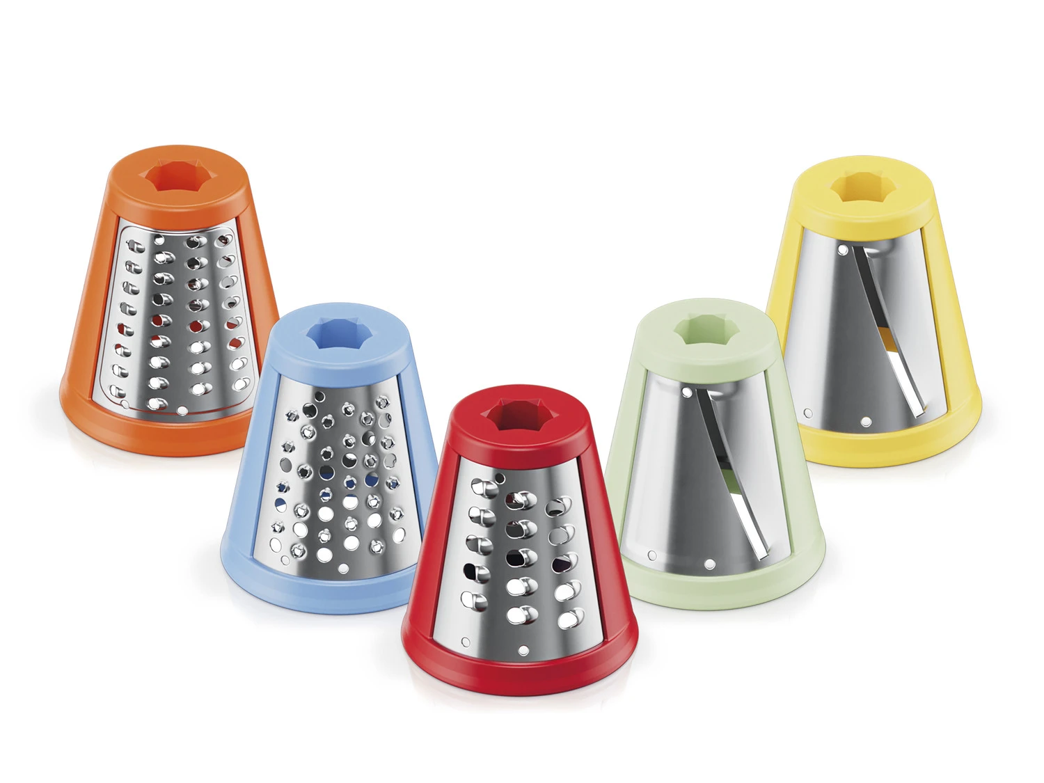 SILVERCREST® KITCHEN TOOLS Elektrische Gemüseraspel »SGR 150 E2«, 5-in-1 6 SILVERCREST® KITCHEN TOOLS Elektrische Gemüseraspel »SGR 150 E2«, 5-in-1 – Bild 6