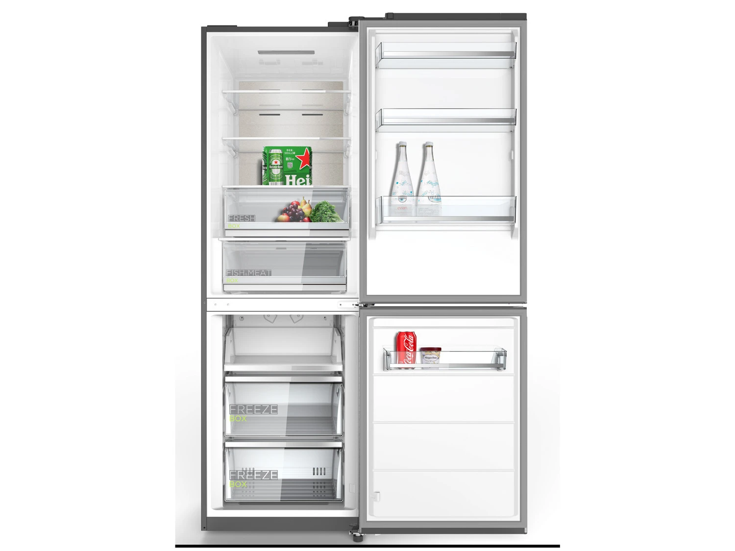 Midea Kühlgefrierkombination »KG-EDX 8.20« 4 Midea Kühlgefrierkombination »KG-EDX 8.20« – Bild 4