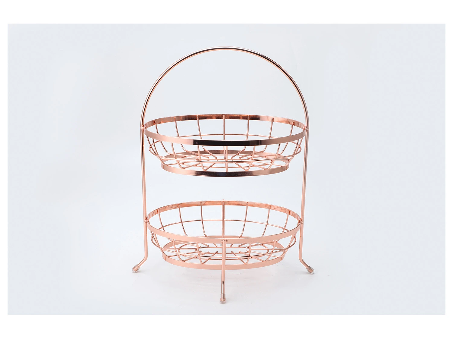 ECHTWERK Obstkorb Aus Eisen, 2-Stöckig 6 ECHTWERK Obstkorb Aus Eisen, 2-Stöckig – Bild 6