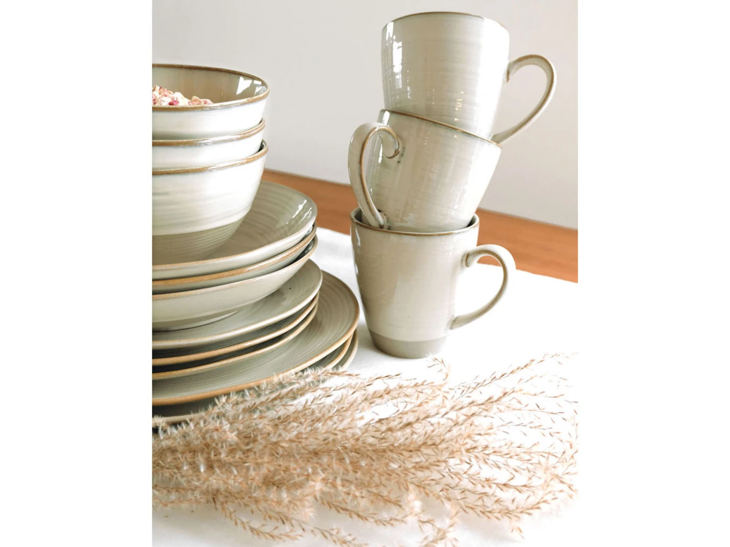 MÄSER Frühstücks-Set-Serie »Nottingham«, 12-teilig, Beige 3 MÄSER Frühstücks-Set-Serie »Nottingham«, 12-teilig, Beige – Bild 3