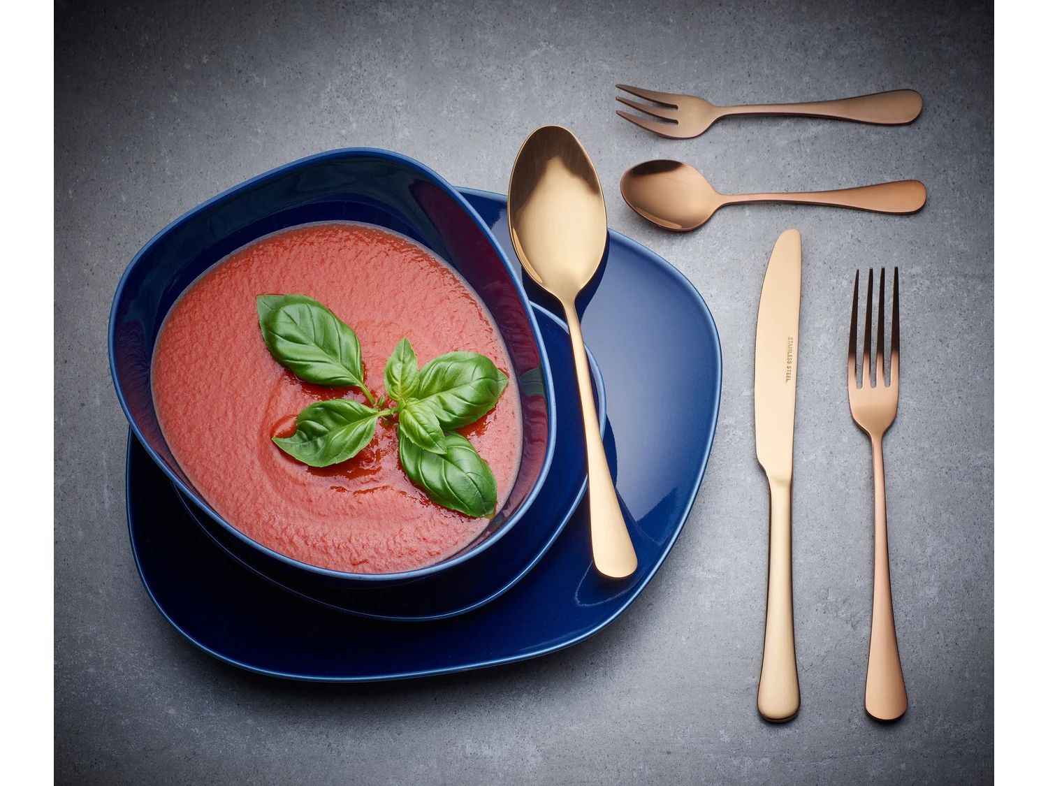 ECHTWERK Besteck Sorrent 30-teilig Stonewashed 2 ECHTWERK Besteck Sorrent 30-teilig Stonewashed – Bild 2