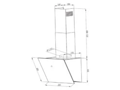 Respekta Kopffreie Schräghaube »CH890« -Kuchenwelt Verkauf gcp57b9d7a7e54f4405bfeae3dc42ee18dd