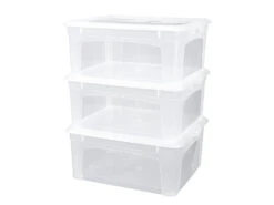 LIVARNO Home Aufbewahrungsboxen-Set, Mit Deckel