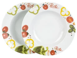 Tognana Pasta/Pizza Teller, 2er Set, Porzellan -Kuchenwelt Verkauf gcp5c7270ad20394c07982dcecc2bbf84ec