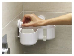 Joseph Joseph Duo Duschbehälter Eckenhalterung - Weiß -Kuchenwelt Verkauf gcp5d3d9a7481d648f39f74cd90539c777b