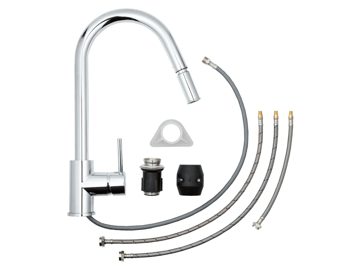LIVARNO Home Design Küchenarmatur, Mit Brauseschlauch 7 LIVARNO Home Design Küchenarmatur, Mit Brauseschlauch – Bild 7