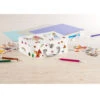 Crelando® Kinder Bastelkoffer Mit 12 Fasermalern