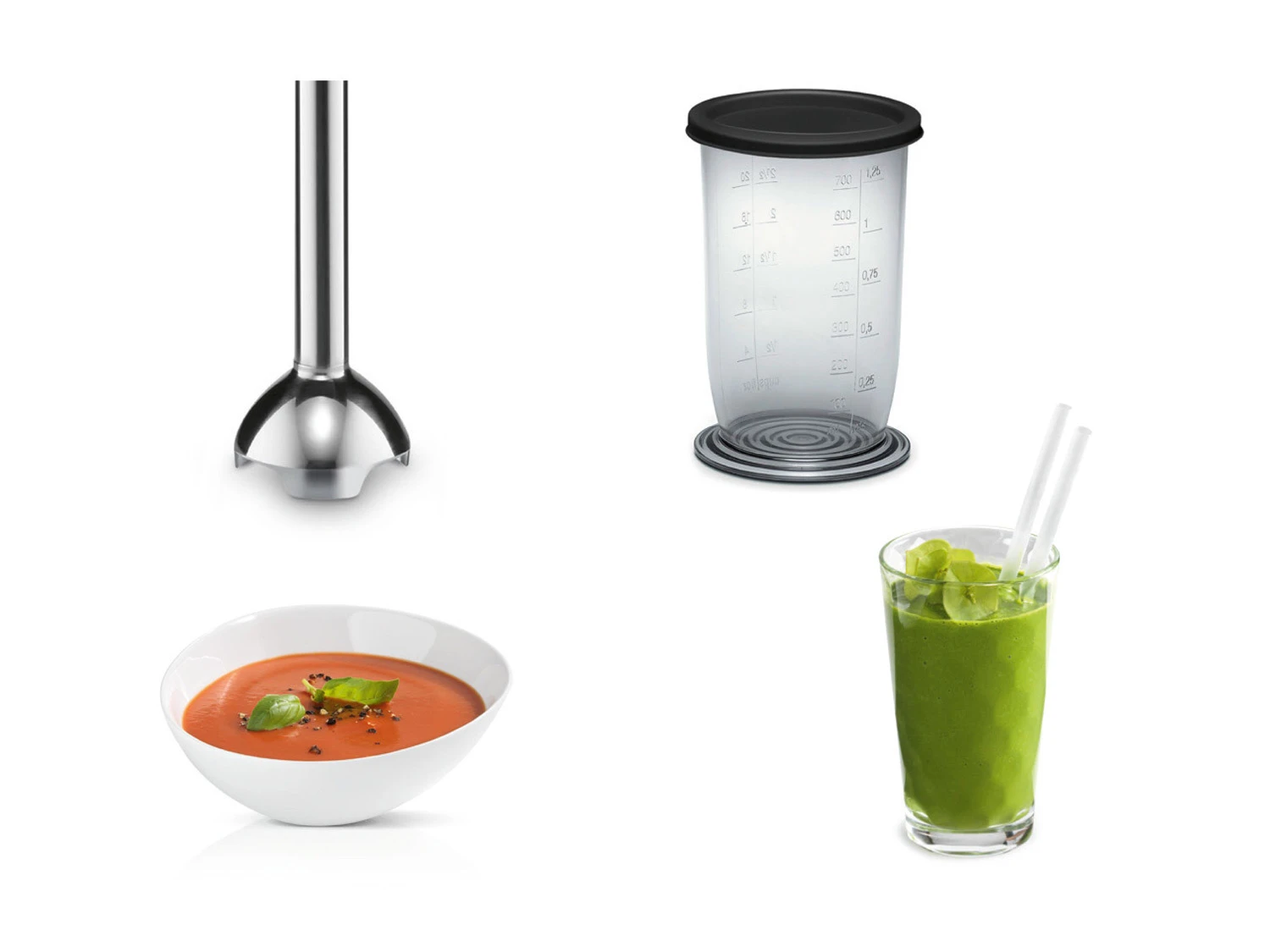 BOSCH Stabmixer, CleverMixx, 600 W, Schwarz MSM2610B 6 BOSCH Stabmixer, CleverMixx, 600 W, Schwarz MSM2610B – Bild 6