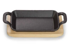 ECHTWERK Rechteckige Servierschale Gusseisen