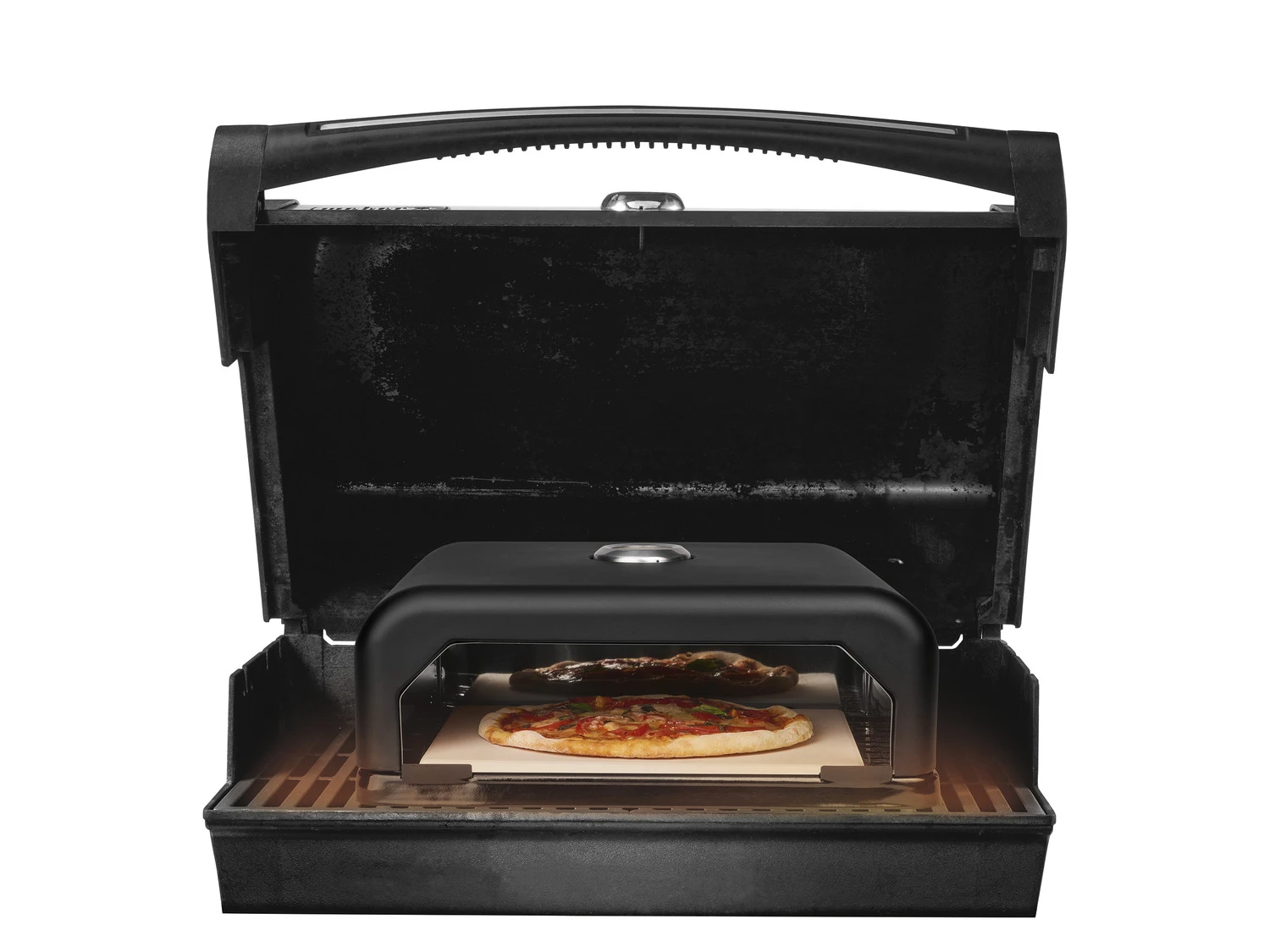 GRILLMEISTER Pizzaofen-Grillaufsatz, Mit Herausnehmbarem Pizzastein 8 GRILLMEISTER Pizzaofen-Grillaufsatz, Mit Herausnehmbarem Pizzastein – Bild 8