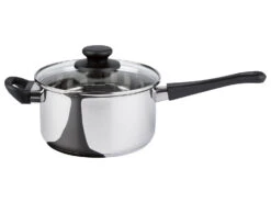 ERNESTO® Stielkasserolle 20 Cm Mit Frittierkorb, Spülmaschinengeeignet