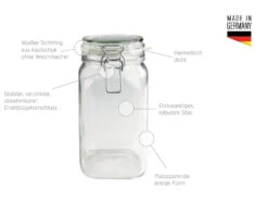 MÄSER Einkochglas-Serie »Gothika«, Lebensmittelecht -Kuchenwelt Verkauf gcp79e56a9faa2d4ceb9bf62d0c1fdd7b6b