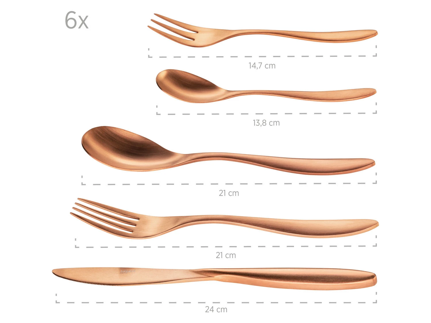 MÄSER Besteckgarnitur »Isabella«, 30-teilig 10 MÄSER Besteckgarnitur »Isabella«, 30-teilig – Bild 10