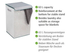 Wenko Wäschesammler »Sam«, Mit Zwei Griffen -Kuchenwelt Verkauf gcp7f99ece91d7646d4ab26ab664d3be52f