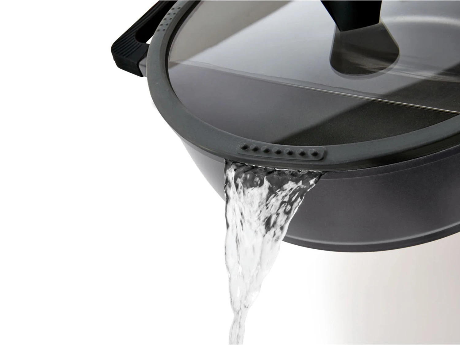 ERNESTO® Servierpfanne, Ø 28 Cm, Mit Glasdeckel 3 ERNESTO® Servierpfanne, Ø 28 Cm, Mit Glasdeckel – Bild 3