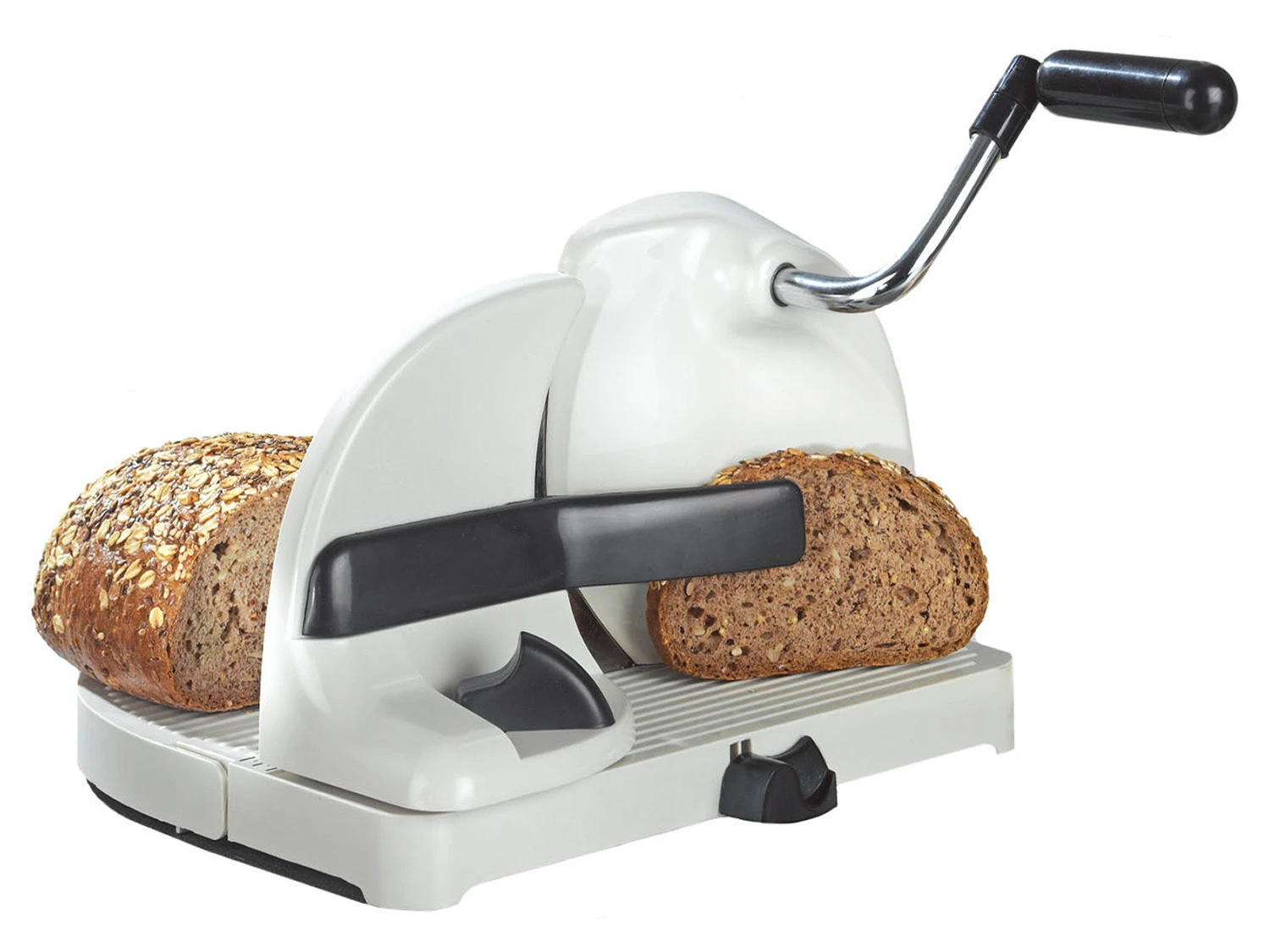 Wenko Brotschneidemaschine Mit Handkurbel 2 Wenko Brotschneidemaschine Mit Handkurbel – Bild 2