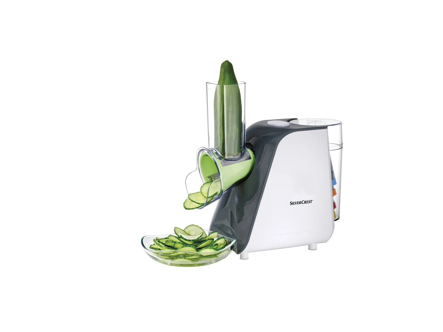 SILVERCREST® KITCHEN TOOLS Elektrische Gemüseraspel »SGR 150 E2«, 5-in-1 5 SILVERCREST® KITCHEN TOOLS Elektrische Gemüseraspel »SGR 150 E2«, 5-in-1 – Bild 5