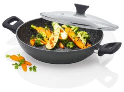 ERNESTO® Servierpfanne, 28 Cm, Aluminium, Mit Deckel 19 ERNESTO® Servierpfanne, 28 Cm, Aluminium, Mit Deckel -Kuchenwelt Verkauf gcp8cbeb7eab0104234811a8ed76ffeb991