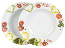 Tognana Pasta/Pizza Teller, 2er Set, Porzellan -Kuchenwelt Verkauf gcp8cebd34937044fd19224417f134985b7