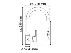 Eisl Küchenarmatur »DIZIANI«, Weiß/chrom -Kuchenwelt Verkauf gcp951083e064fd47c98f6c903f86117626