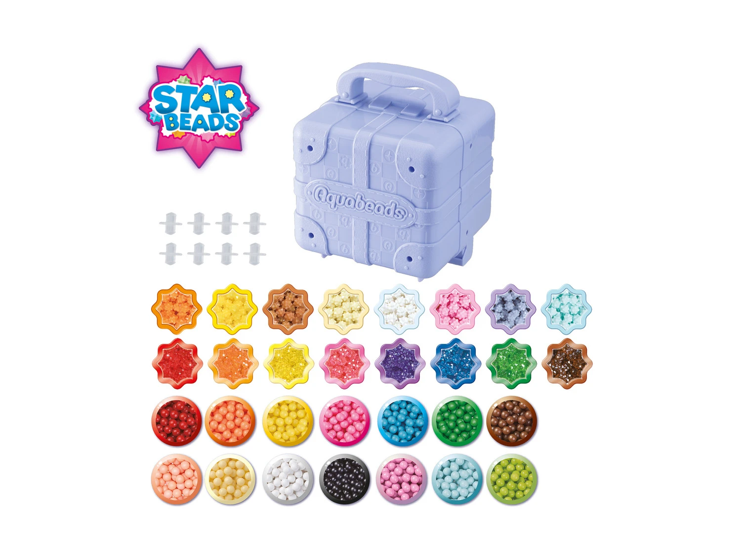 Aquabeads Mega Nachfüllperlen Set, Im Koffer 2 Aquabeads Mega Nachfüllperlen Set, Im Koffer – Bild 2