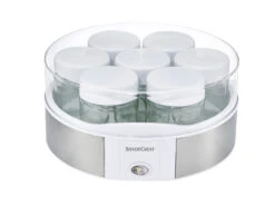 SILVERCREST® KITCHEN TOOLS Joghurtbereiter »SJB 15 A1«, Inkl. 7 Portionsgläser