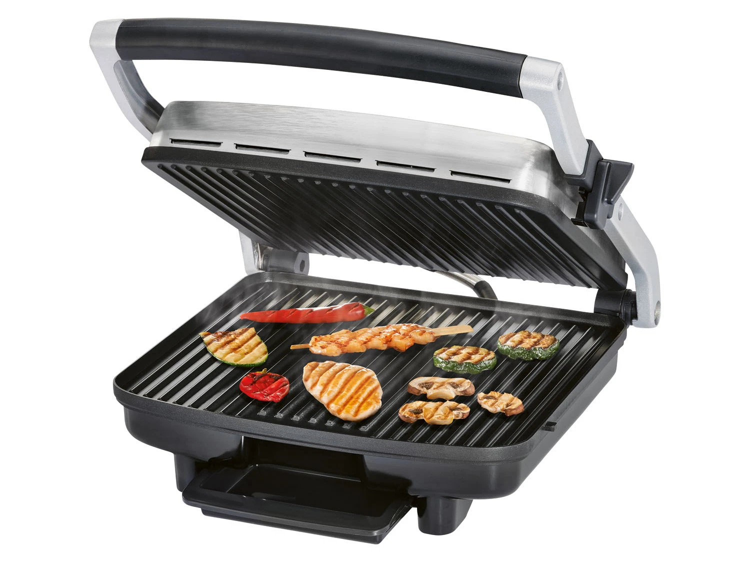 SILVERCREST® KITCHEN TOOLS Panini Maker »SPM 2000 D2«, 1850–2200 W 8 SILVERCREST® KITCHEN TOOLS Panini Maker »SPM 2000 D2«, 1850–2200 W – Bild 8