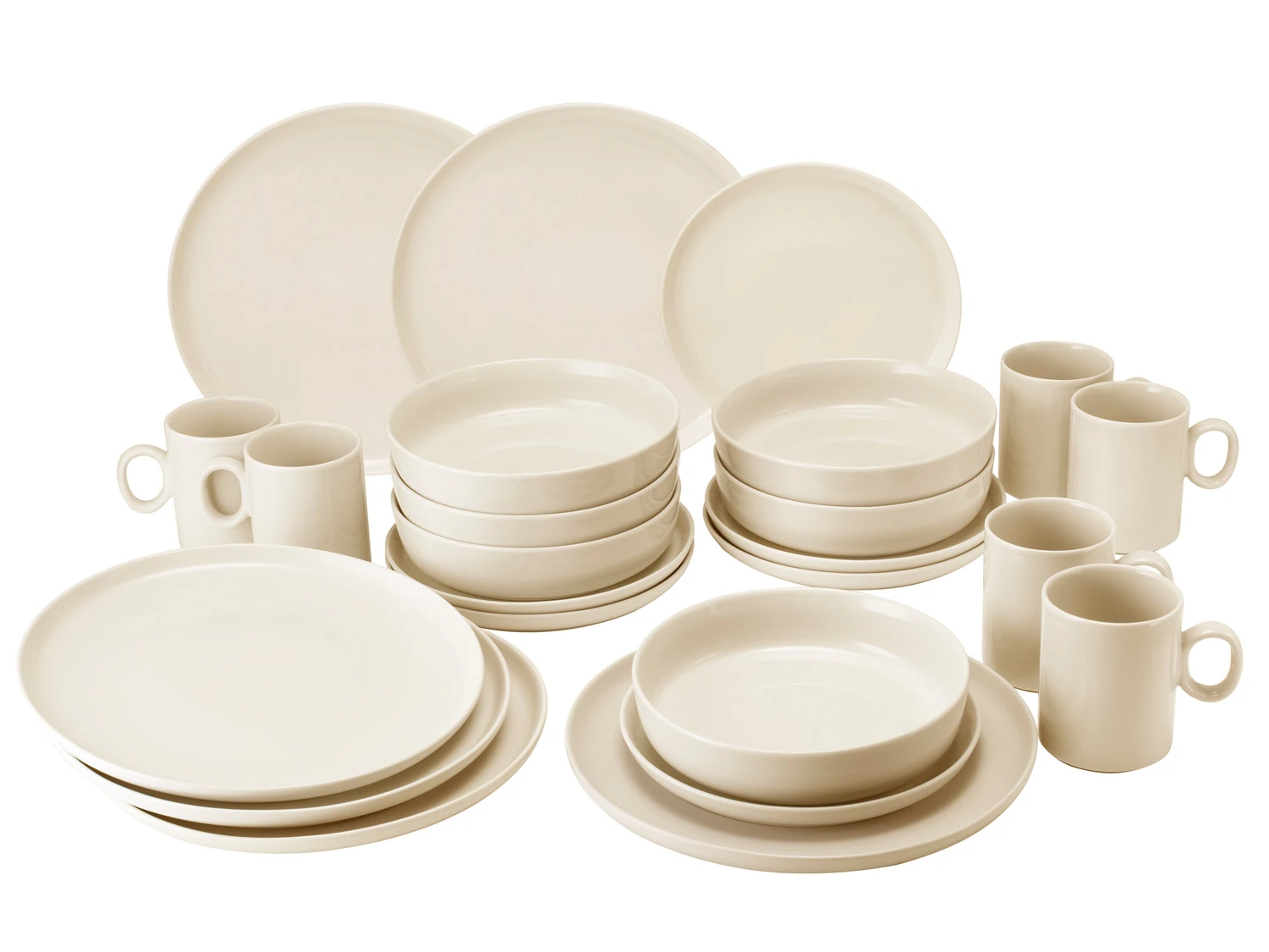 VanWell Porzellanservice Mika 24 Teilig Oder 18 Teilig 5 VanWell Porzellanservice Mika 24 Teilig Oder 18 Teilig – Bild 5