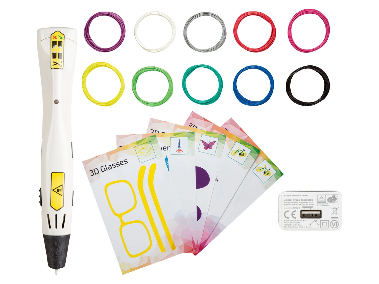 Crelando® 3D-Stift-Set, 19-teilig 5 Crelando® 3D-Stift-Set, 19-teilig – Bild 5