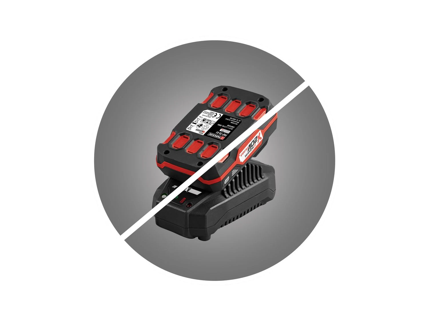 PARKSIDE® Akku-Baustellenradio »PBRA 20-Li B2« 20 V / 12 V Oder Netzbetrieb, Ohne Akku Und Ladegerät 2 PARKSIDE® Akku-Baustellenradio »PBRA 20-Li B2« 20 V / 12 V Oder Netzbetrieb, Ohne Akku Und Ladegerät – Bild 2