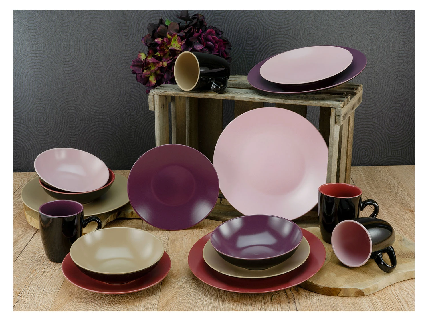 Creatable Very BERRY, Kombiservice 16 Teilig 2 Creatable Very BERRY, Kombiservice 16 Teilig – Bild 2