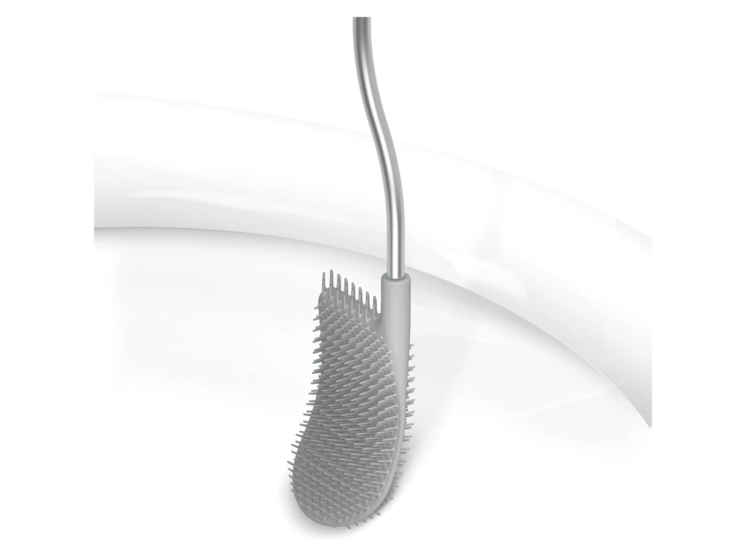 Joseph Joseph Duo Flex™ Lite Toilettenbürste - Grau 2 Joseph Joseph Duo Flex™ Lite Toilettenbürste - Grau – Bild 2