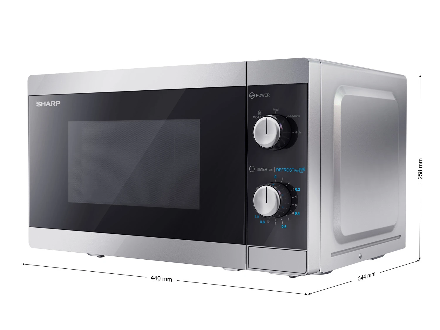 Sharp Mikrowelle »YC-MS01ES« 5 Sharp Mikrowelle »YC-MS01ES« – Bild 5