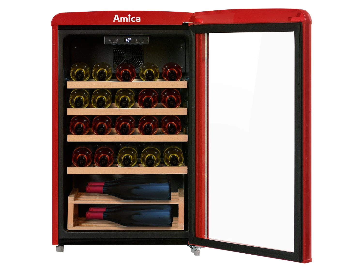 Amica Retro Weinkühlschrank »WKR 341 910 R« / »WKR 341 920 R« 6 Amica Retro Weinkühlschrank »WKR 341 910 R« / »WKR 341 920 R« – Bild 6