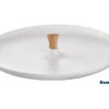 Esmeyer Servierteller Aus Keramik Mit Holzgriff 41 Cm Durchmesser