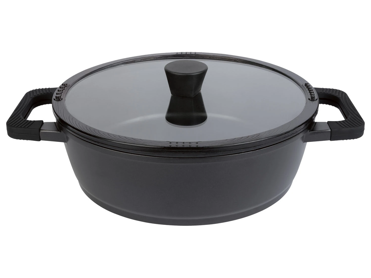 ERNESTO® Servierpfanne, Ø 28 Cm, Mit Glasdeckel 1 ERNESTO® Servierpfanne, Ø 28 Cm, Mit Glasdeckel
