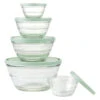 ERNESTO® Glasschüssel-Set, 5 Stück